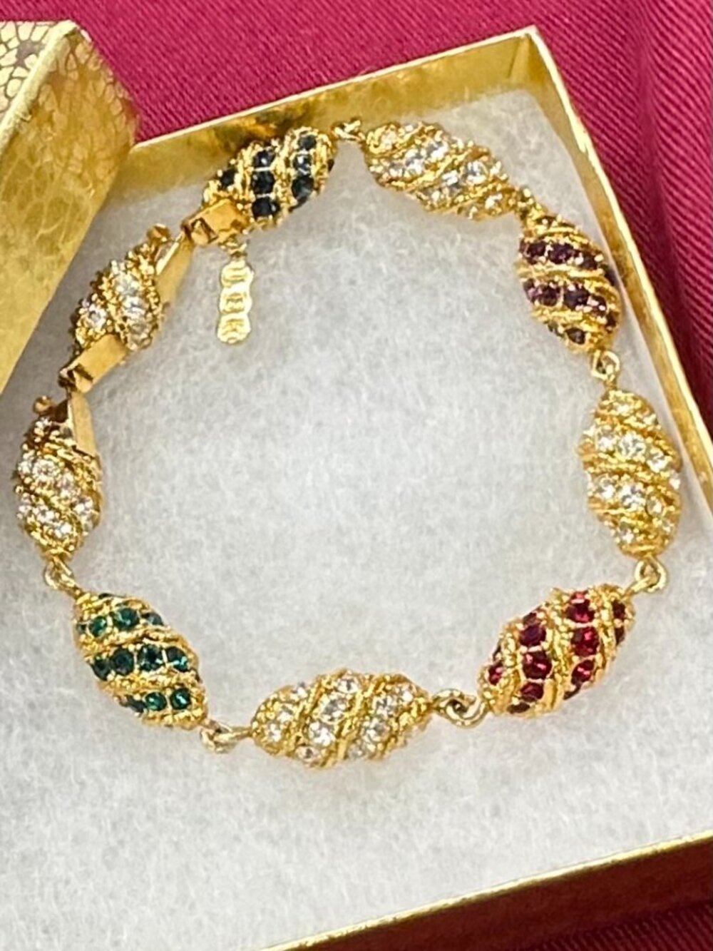 Camrose & Kross JBK Jacqueline Kennedy Gold-Tone Egg Bracelet